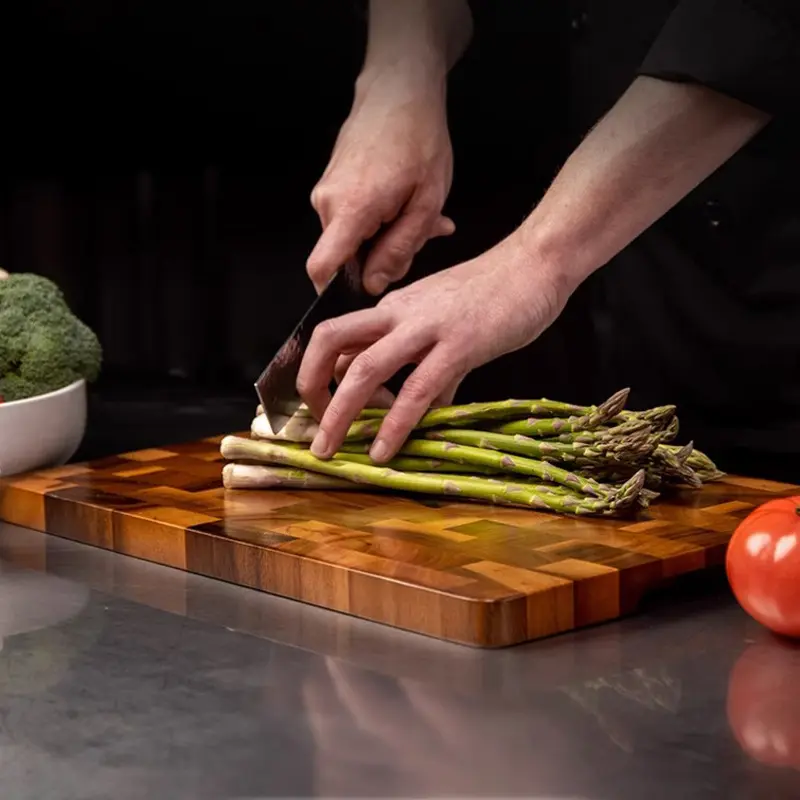 Famous End-Grain Acacia Butcher Board - Multi-Sizes from China Suppliers and Factory for Durable Kitchen Use Suppliers, Exporter