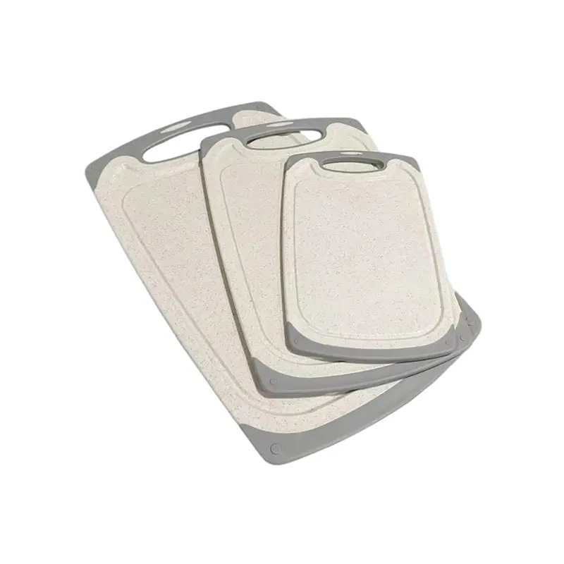 Wholesale Eco-Friendly 3PK Wheat Straw Cutting Board Set from China Suppliers – Stylish Kitchen Prep Factory Solutions Manufacturer, Factory