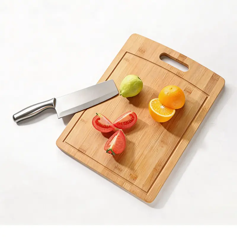 CE Certification Bamboo Cutting Board with Juice Groove – High-Quality China Suppliers & Factory for Effortless Food Prep Manufacturers, Products