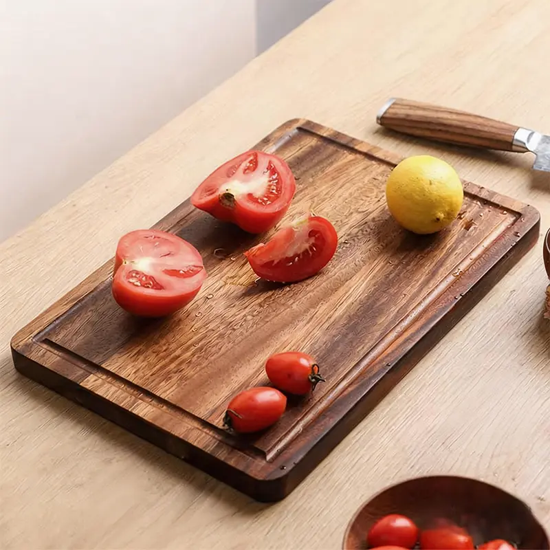 Best Walnut Charcuterie Board with Easy Lifting Handle Slots Exporter, Product
