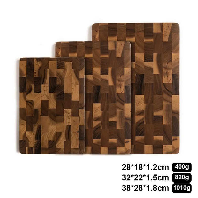 Famous End-Grain Acacia Butcher Board - Multi-Sizes from China Suppliers and Factory for Durable Kitchen Use Suppliers, Exporter