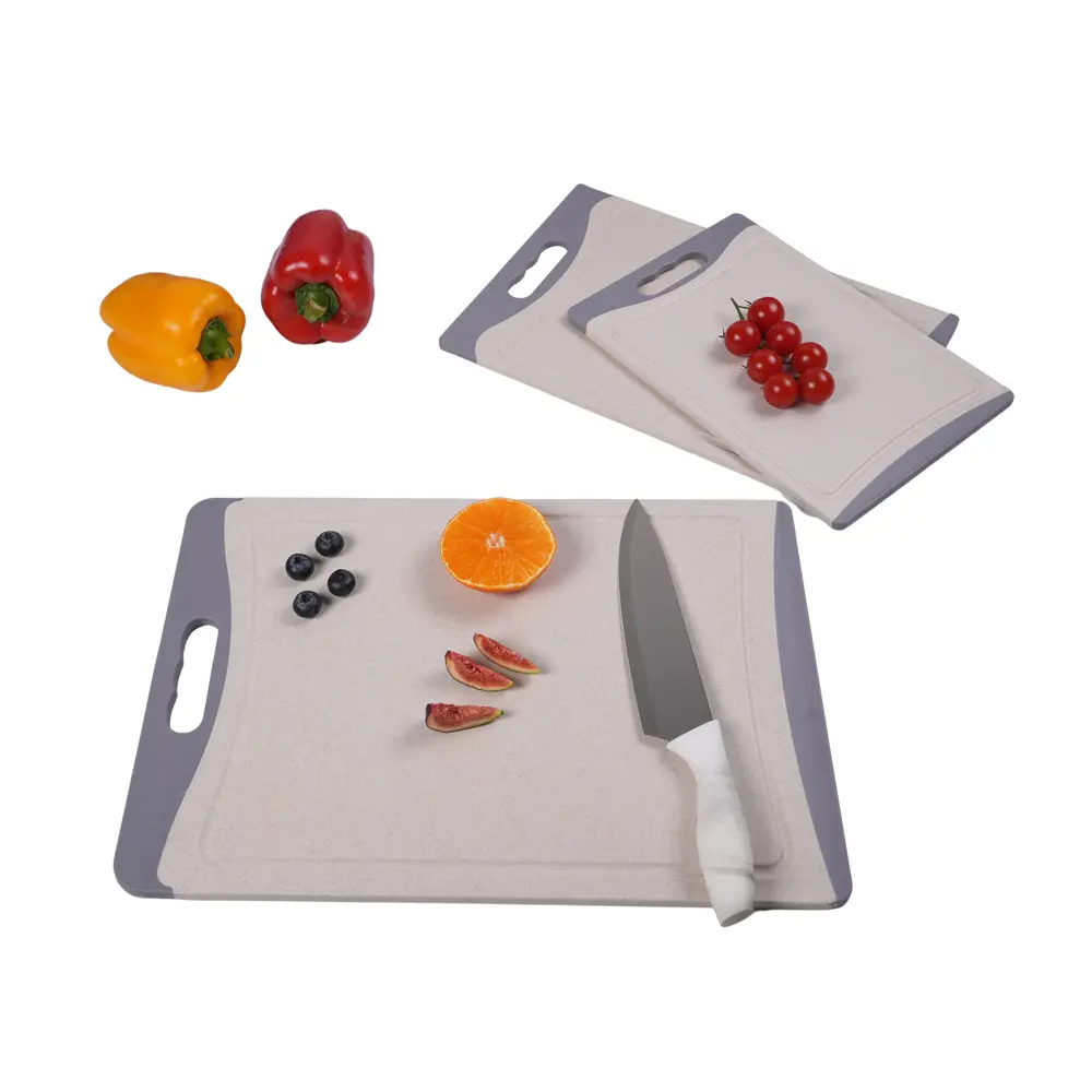 CE Certification Sustainable Wheat Straw Cutting Board Set - Eco-Friendly Kitchen Essential from China Suppliers and Factory Manufacturer, Company