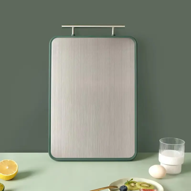 OEM Dual-Side Stainless Steel & Polypropylene Cutting Board - Versatile Kitchen Solution from China Suppliers & Factory Manufacturers, Factory