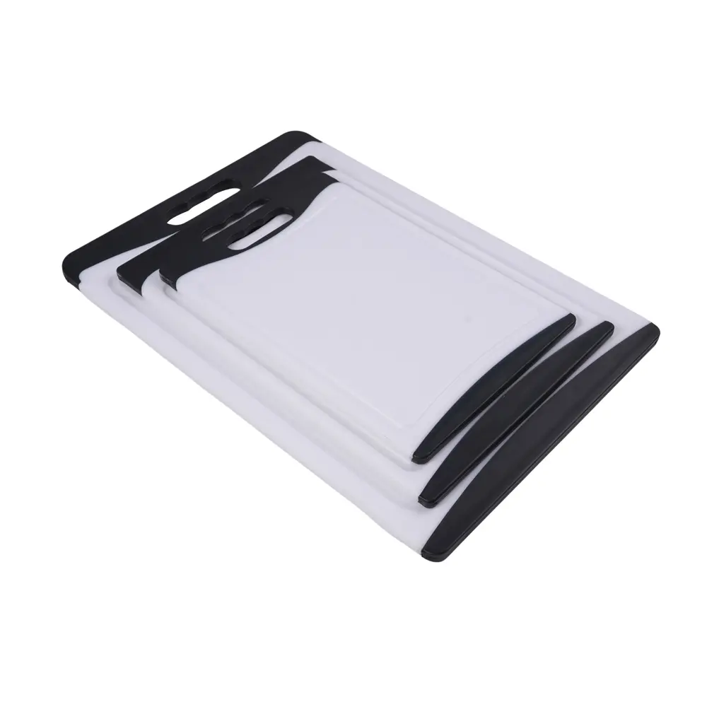 Non-Slip Plastic Cutting Board set of 3 — complete kitchen solution for everyday cooking