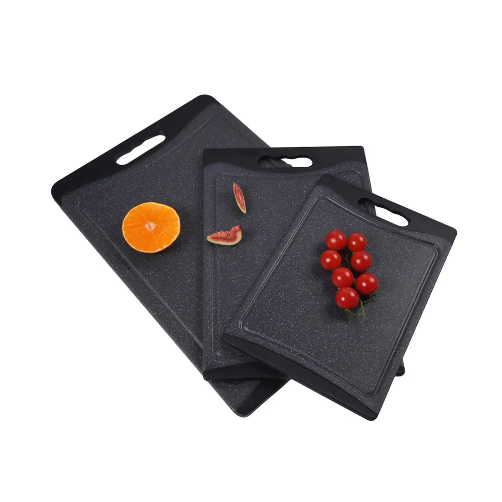 Wholesale Set of 3 Black Speckled Cutting Board-Stylish & Functional Suppliers, Factory