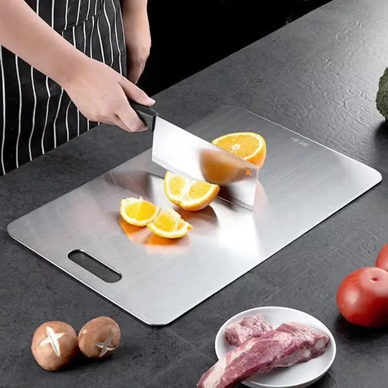 CE Certification Multi-Size Stainless Steel Cutting Boards - Professional Grade, China Suppliers & Factory, Ultimate Hygiene Factory, Product