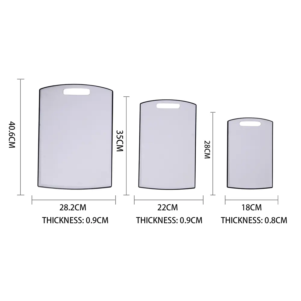 Best Non-Slip Chopping Boards Set of 3 – Dishwasher Safe from China Suppliers and Factory for Effortless Prep Factories, Exporter