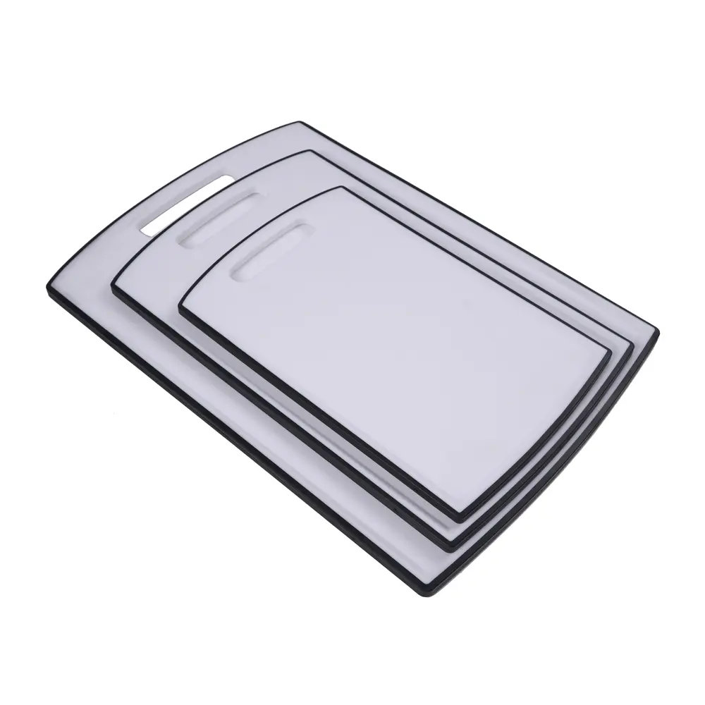 Non-Slip Chopping Board set — effortless and hygienic food prep, dishwasher safe