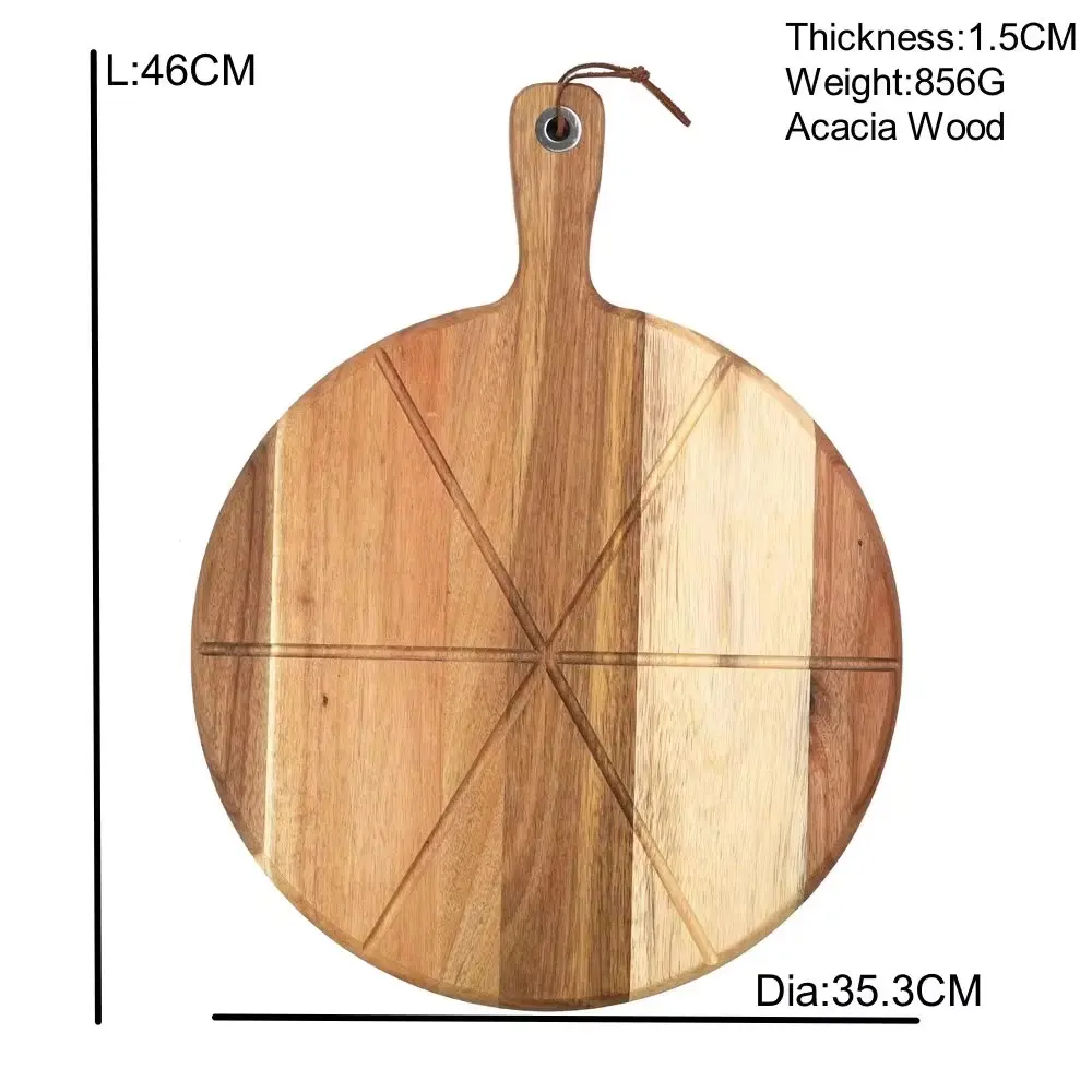 Famous Acacia Wood Pizza Cutting Board - Elegant Serving with Precision from China Suppliers and Factory Factory, Companies