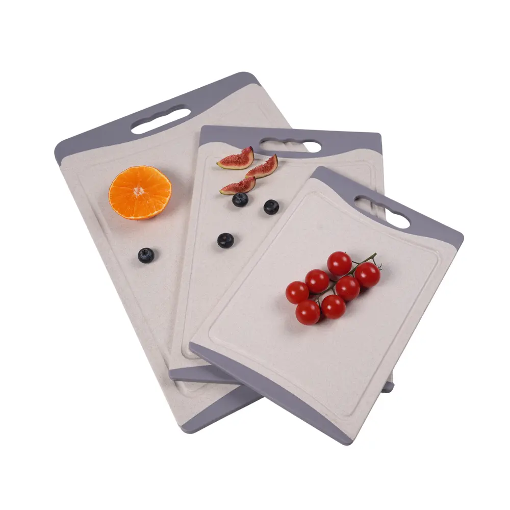 CE Certification Sustainable Wheat Straw Cutting Board Set - Eco-Friendly Kitchen Essential from China Suppliers and Factory Manufacturer, Company
