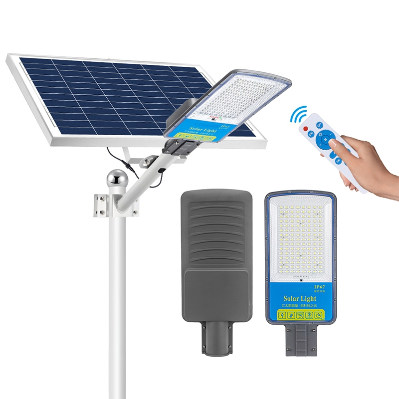 Aluminum Split Solar Street Lamp, Light-Emitting Diode Integrated High-Intensity Lamp, Outdoor Wall-Mounted Floodlight