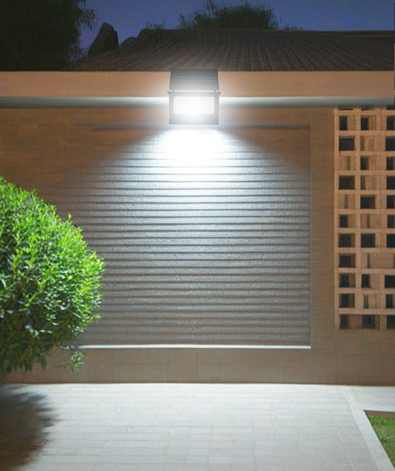 New Design Portable All in One Foldable Solar Flood Light IP65 Waterproof Remote Garden Outdoor LED Solar Powered Wall Lights