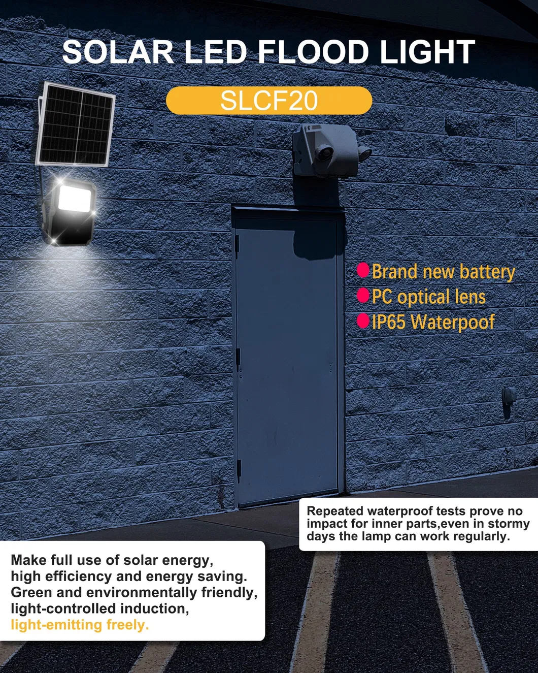 LED Solar Flood Light Presentation