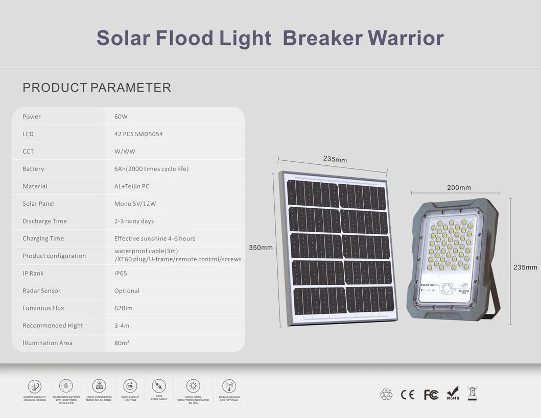 Solar LED Flood Light
