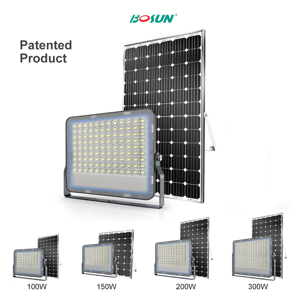 LAP Outdoor Ip67 Garden Security Solar Led Flood Lamp 100W 150W 200W 300W Solar Powered Focus Solar Flood Light