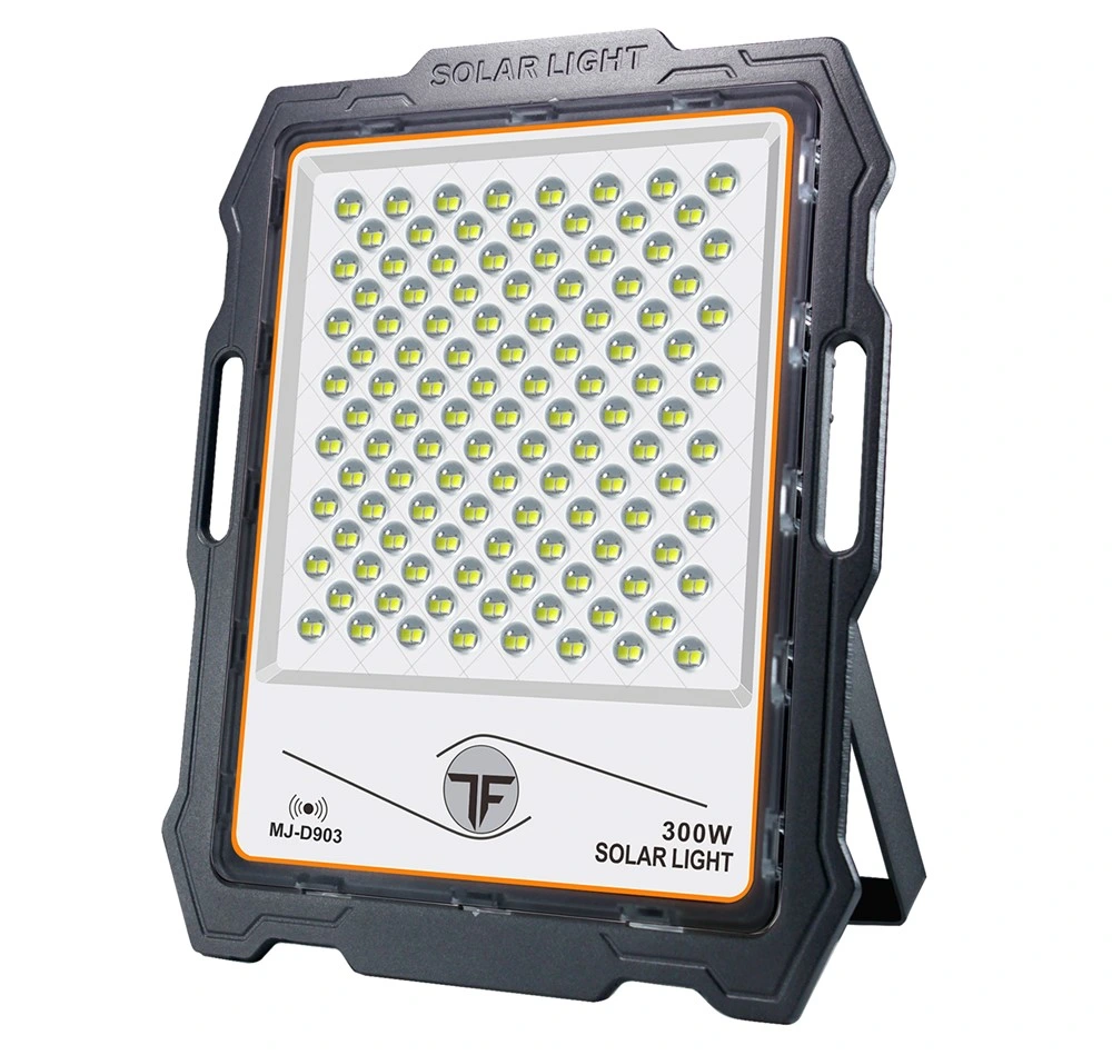 Yaye 2021 Hottest Sell 1000PCS Stock for 400W Solar LED Flood Garden Wall Light with Control Modes: Time/Light Control + Radar Sensor +Remote Controller