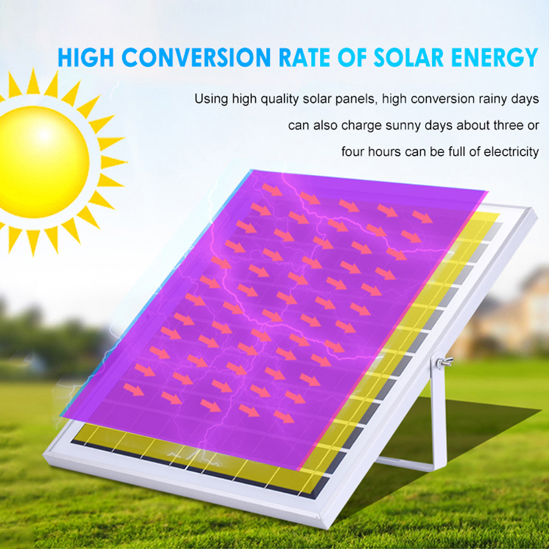 High Power Long Distance Slim CE RoHS Solar LED Flood Light