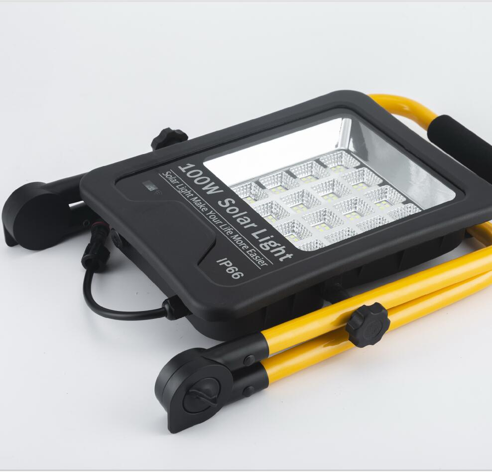 USB Charging Cable Rechargeable Emergency IP65 LED Solar Portable Flood Light