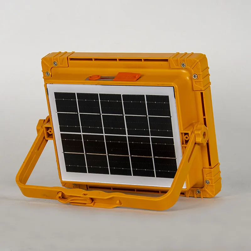 Outdoor Waterproof Emergency Rechargeable Portable Multifunction Solar Flood Light