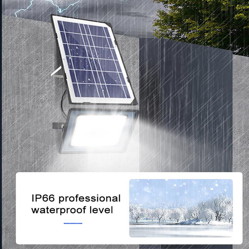 High Power 80W 100W Floodlight LED Solar Flood Light Warm White