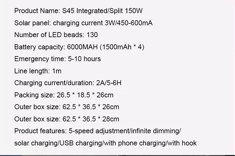 Solar Floodlight 15