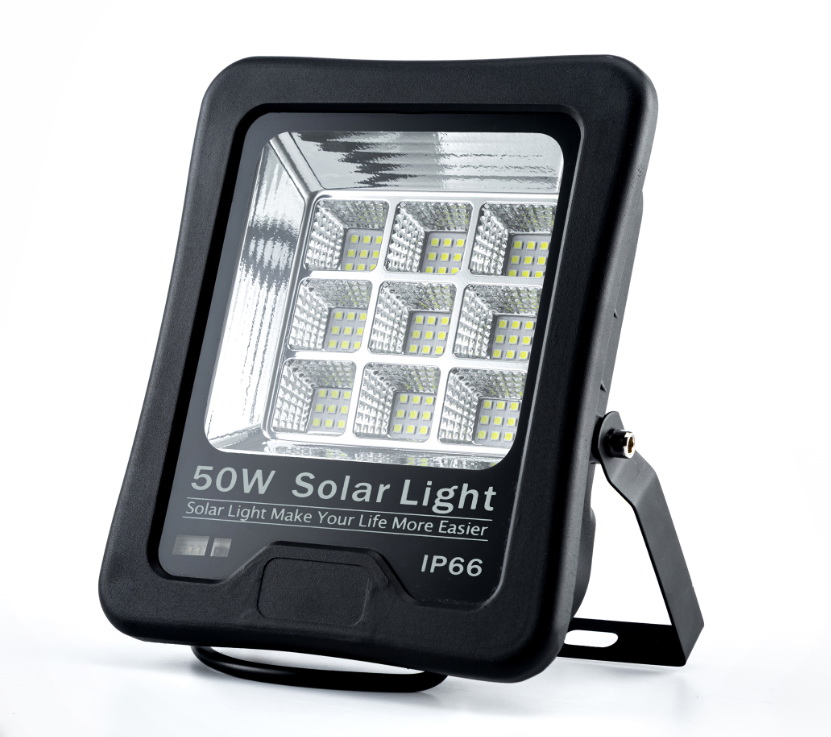 World-Dawn Solar Flood Light Control Outdoor Lamp Garden LED Remote