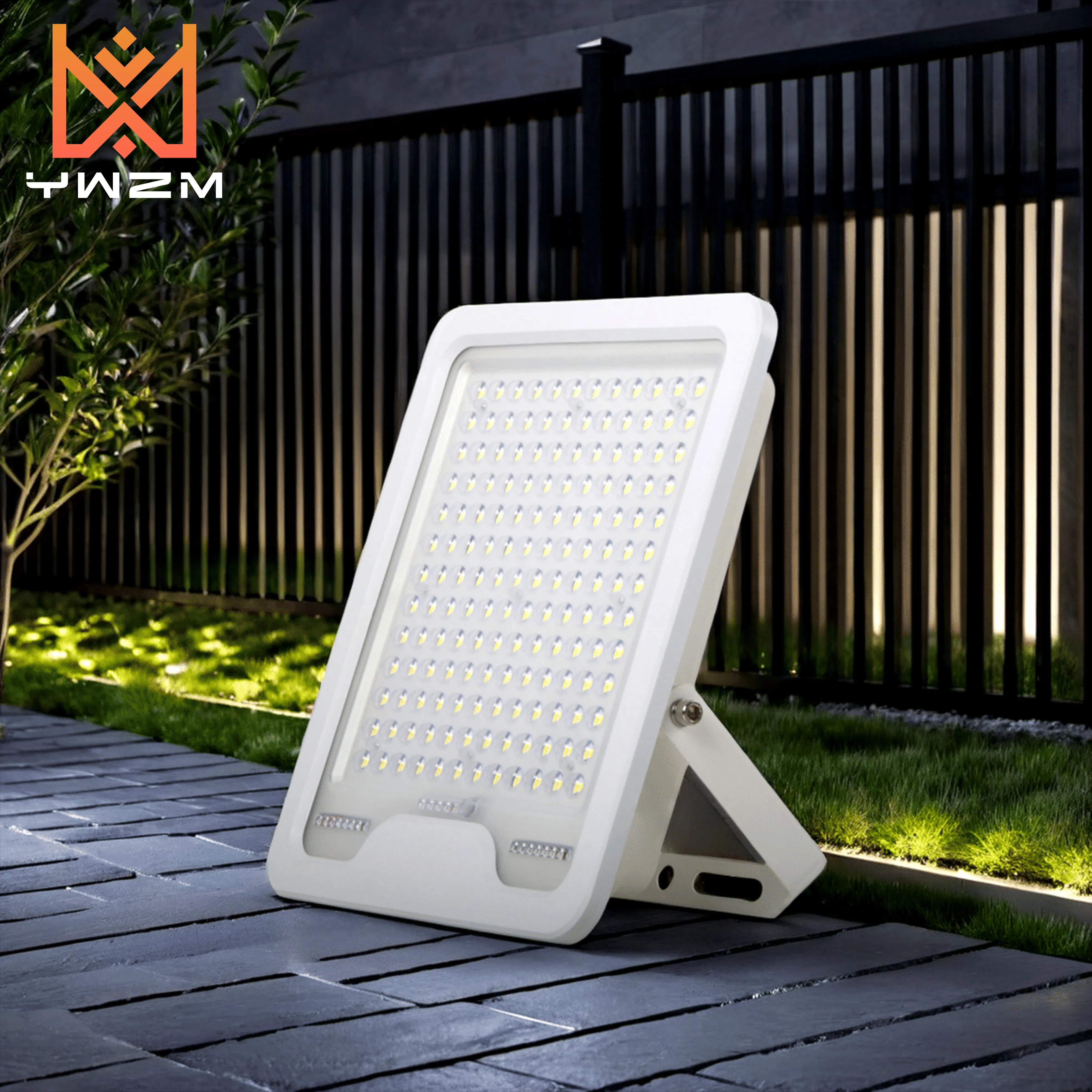 Ultra Bright Solar Flood Light with Adjustable Wide Angle Lens