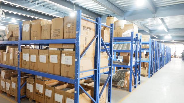 Solar motion sensor lights for warehouse and industrial facility security