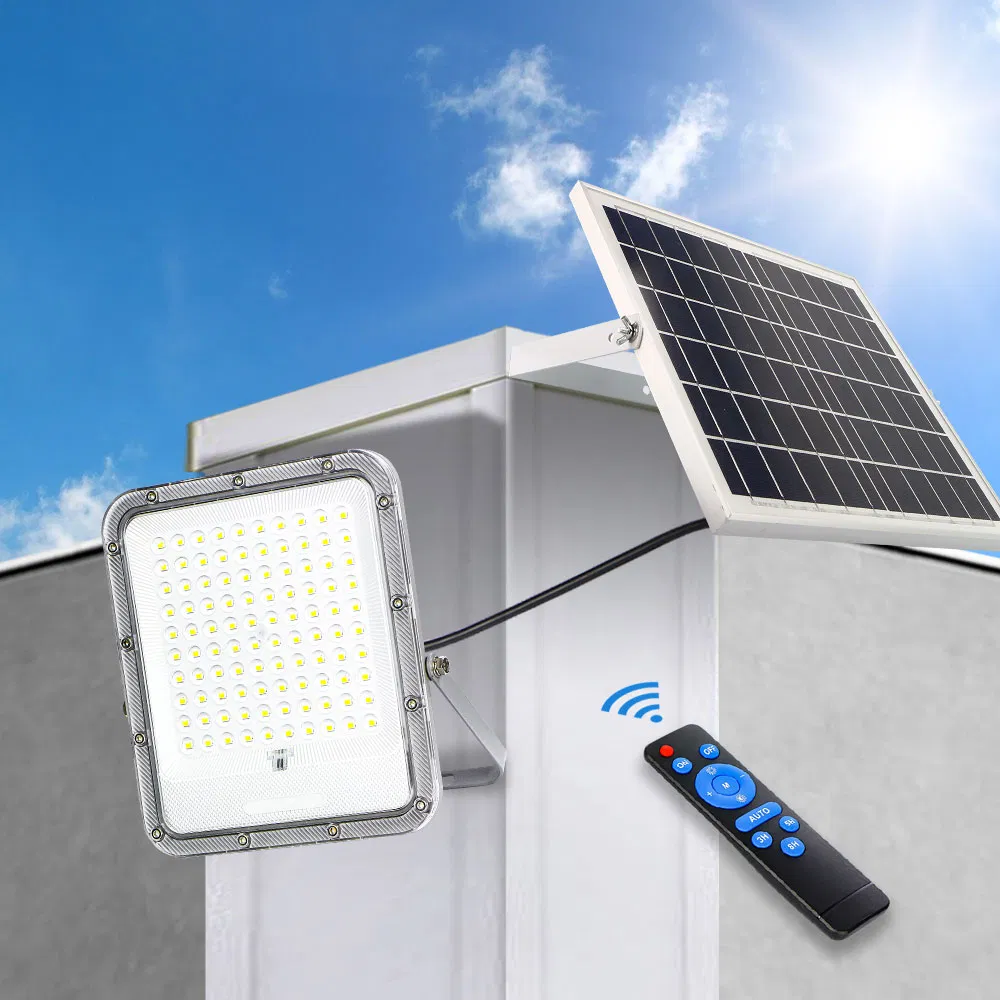 High-Power Solar Flood Light with Waterproof Design for Gardens