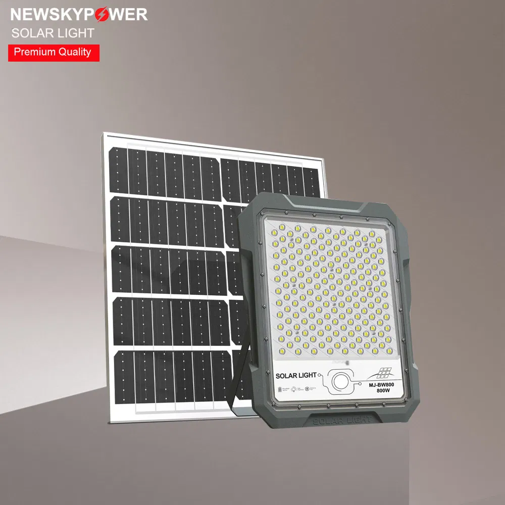 Dusk to Dawn Automatic Rechargeable 1200W Best Solar Flood Light for Street