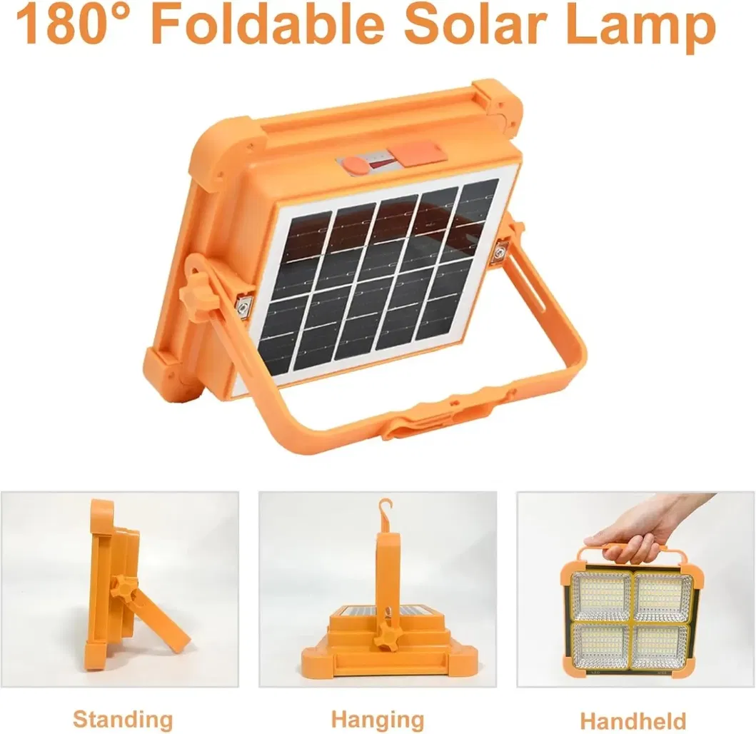 Solar Emergency Flood Light Detail