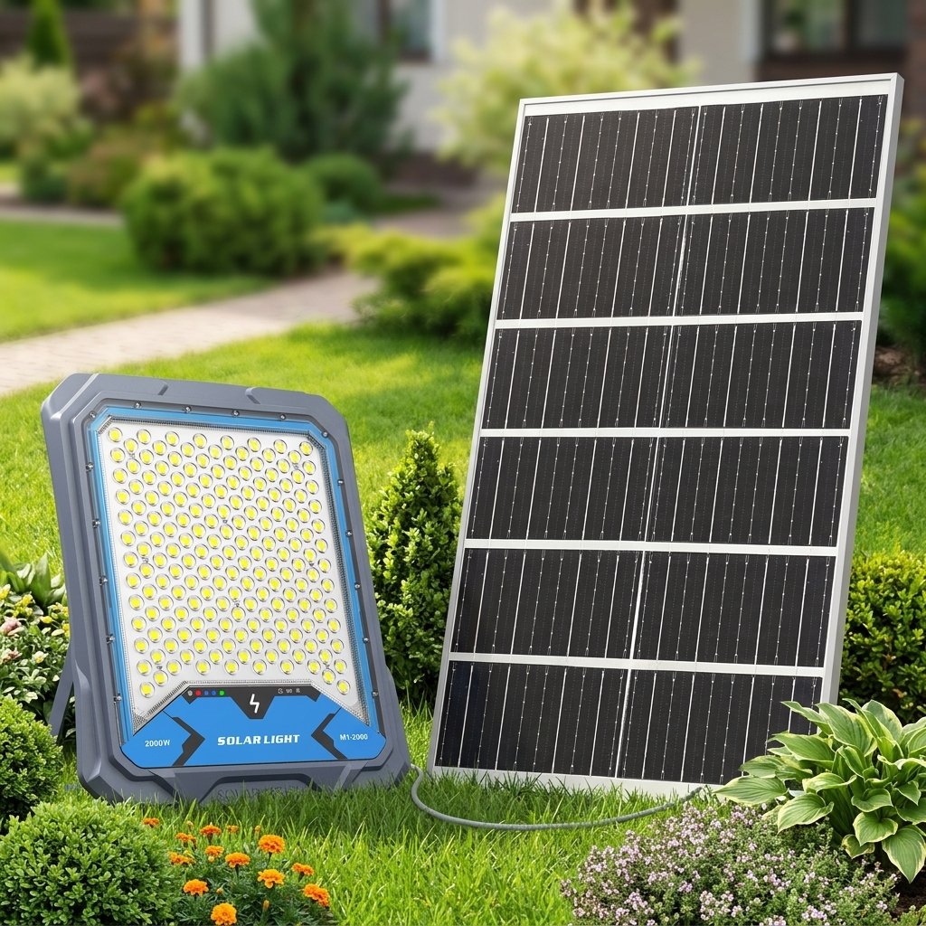 100W 200W 300W Solar LED Stadium Flood Light From Professional Manufacturer for Soccer Fields and Sports Arenas