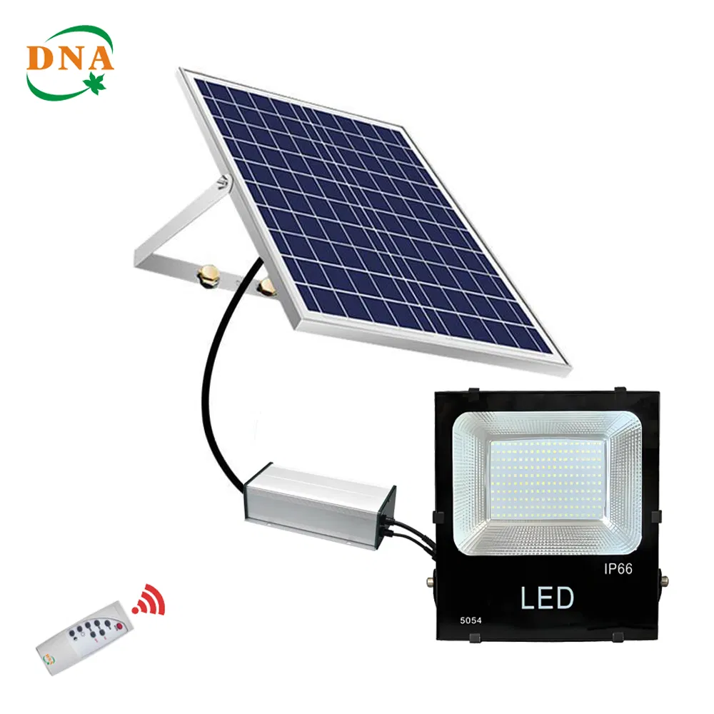 Bright Solar Powered LED Flood Light for Commercial Use