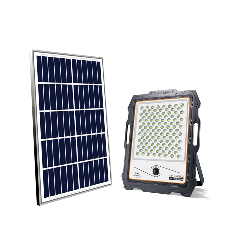 Outdoor Waterproof IP66 Solar Panel LED Flood Light with Motion Sensor