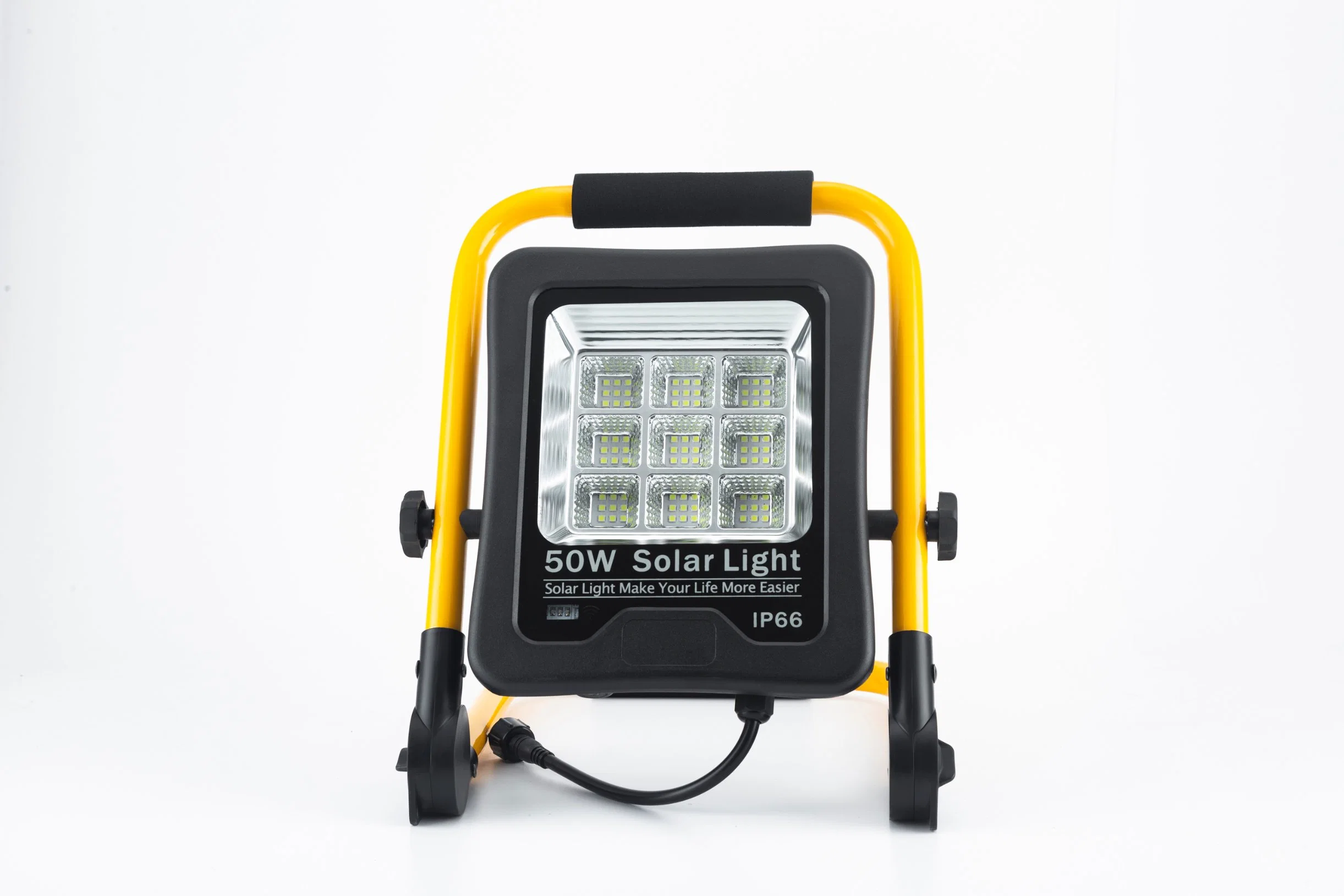 Rechargeable Emergency LED Flashlight Emergency Outdoor Portable Solar Flood Light