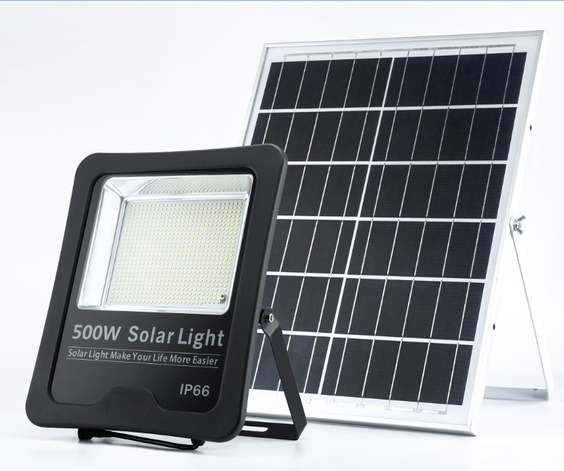 500W High Power Solar Floodlight Outdoor Lights Waterproof LED Solar Flood Light