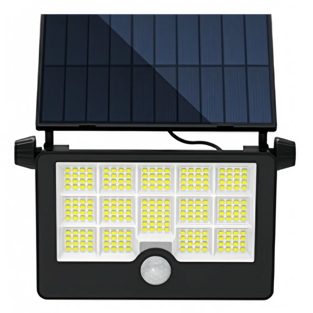 Portable Solar Wall Light Rechargeable Solar Light with Radar function for Parking Garden Courtyard Solar Flood Light