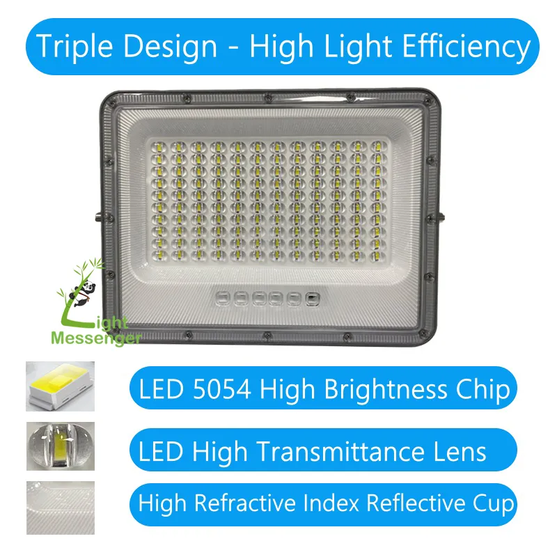 Solar Flood Light Detail