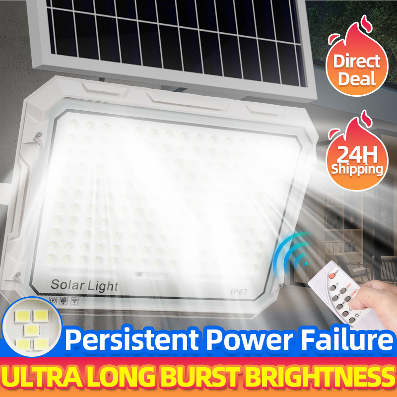Wall Mounted IP67 Solar Floodlight for All Seasons Lighting