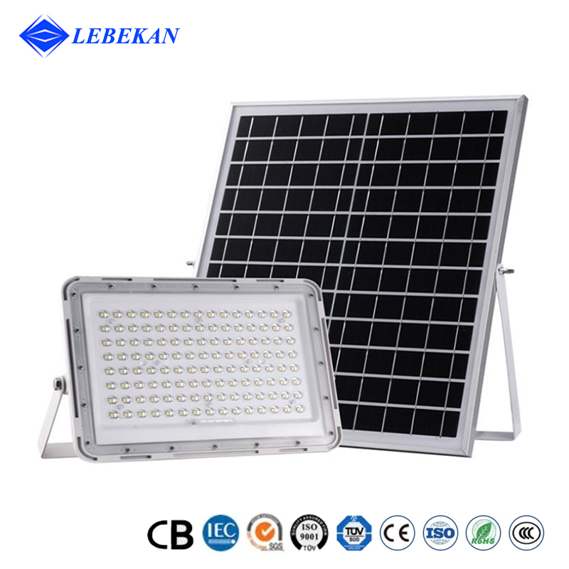 IP66 Waterproof 200W Motion Sensor Outdoor Solar Flood Light Outdoor