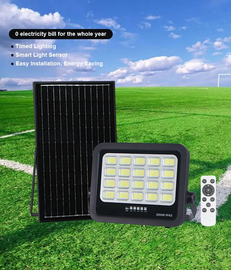 Solar LED Flood Light Overview
