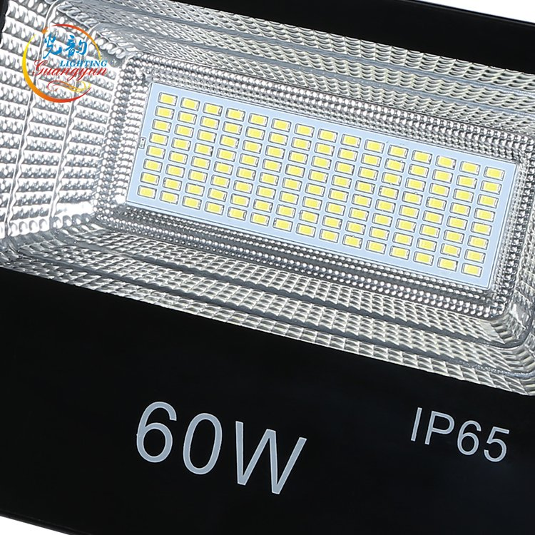 Die Cost Aluminium Waterproof Commercial Lighting Fixture IP65 40W 60W 100W 200W 300W LED Solar Flood Light