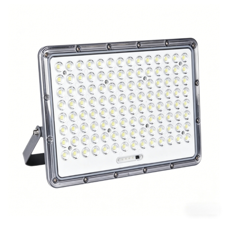 200W Solar Flood Light High Brightness Energy Saving Outdoor Wall Mounted Solar Lamp for Warehouse Garage Garden Backyard Illumination