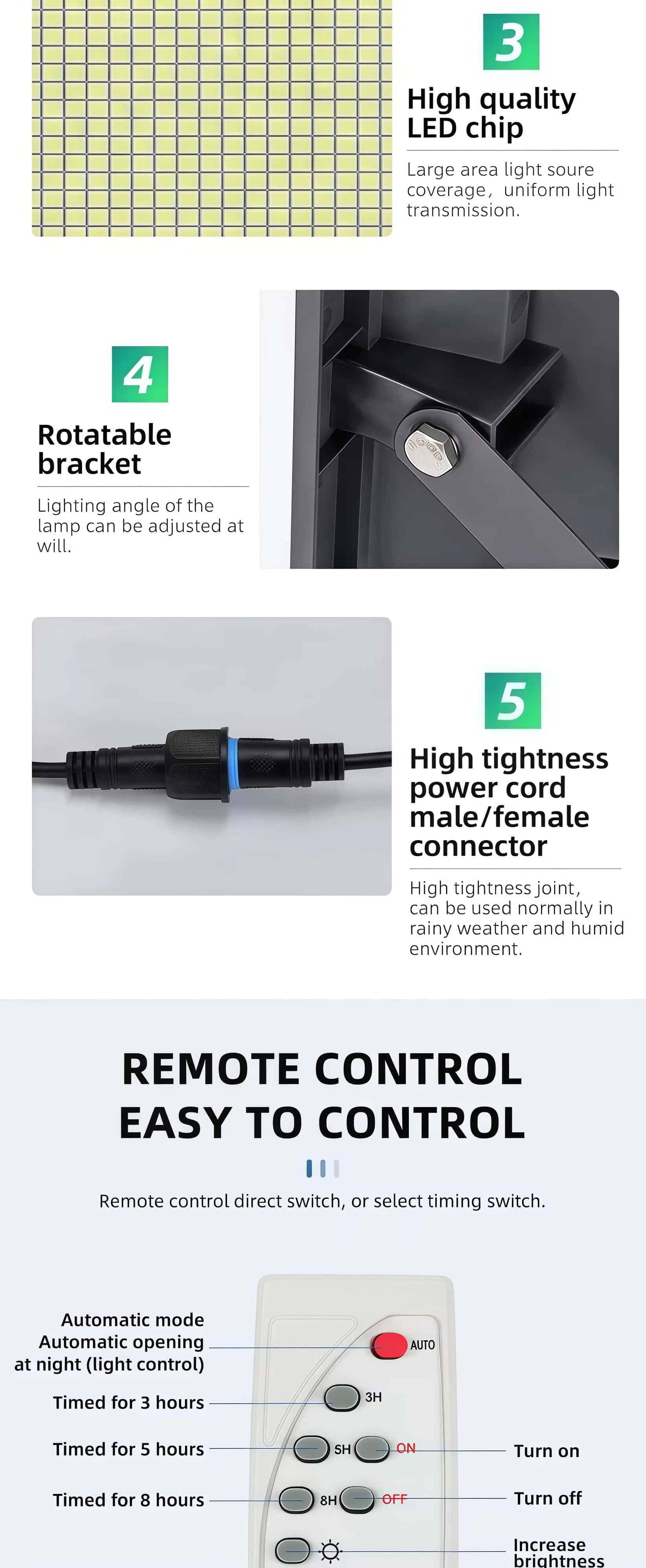 Solar Flood Light Feature 3