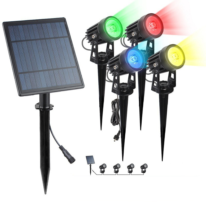 Hotook OEM 2022 New Solar Flood Fairy Security Road Stud Wall Panel Motion Sensor Powered Garden Lights Lamp Outdoor Waterproof