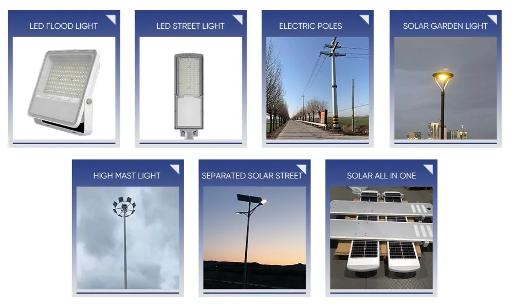 Main Product Range