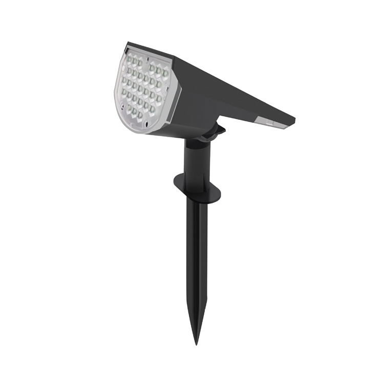 New Hot Selling Solar Spot Outdoor Solar Landscape Spotlights,IP65 Waterproof Dusk to Dawn Solar Powered Flood Wall Light