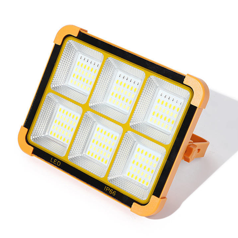 Outdoor Camping Lamp USB Portable Rechargeable LED Integrated Solar Flood Light