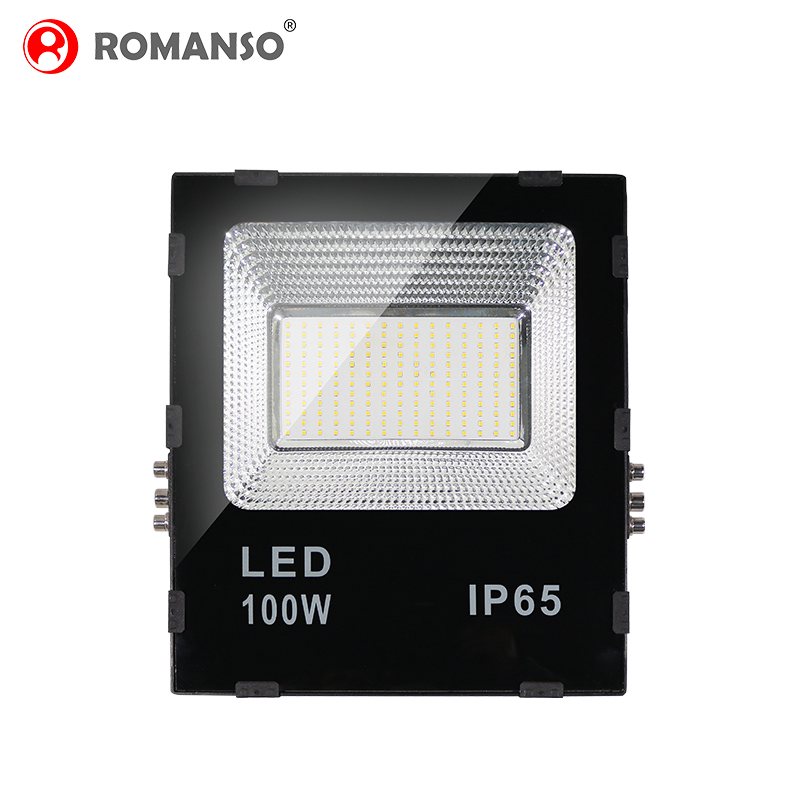 Outdoor Flood Lights Solar ETL Dlc IP65 Waterproof Solar Flood Light 200W High Power 50W Solar LED Flood Lighting Control