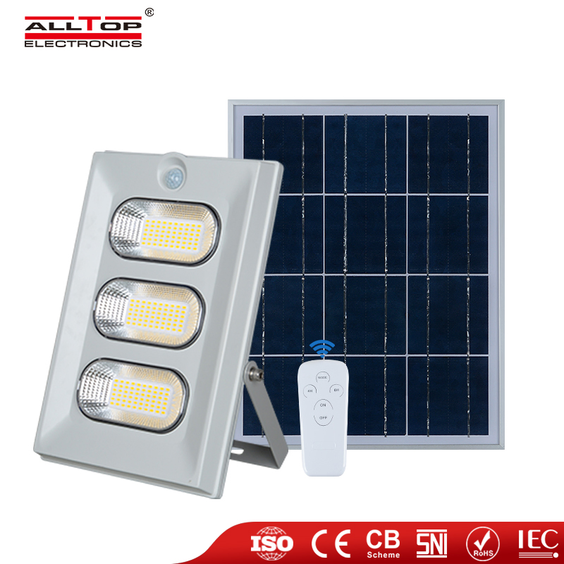 Alltop Guangdong Adjustable Angle Waterproof IP65 SMD 3000W Warehouse Outdoor Solar LED Flood Light